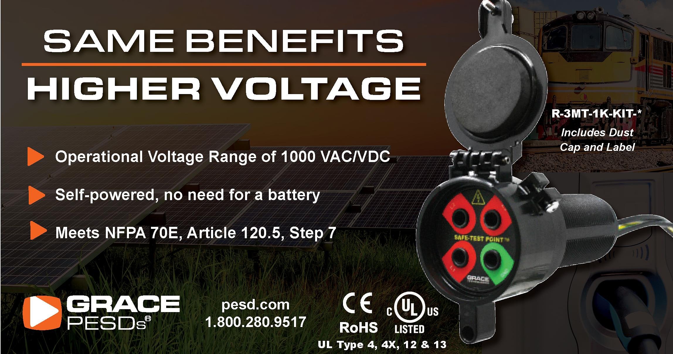 Why Choose PESDs for Absence of Voltage Testing?